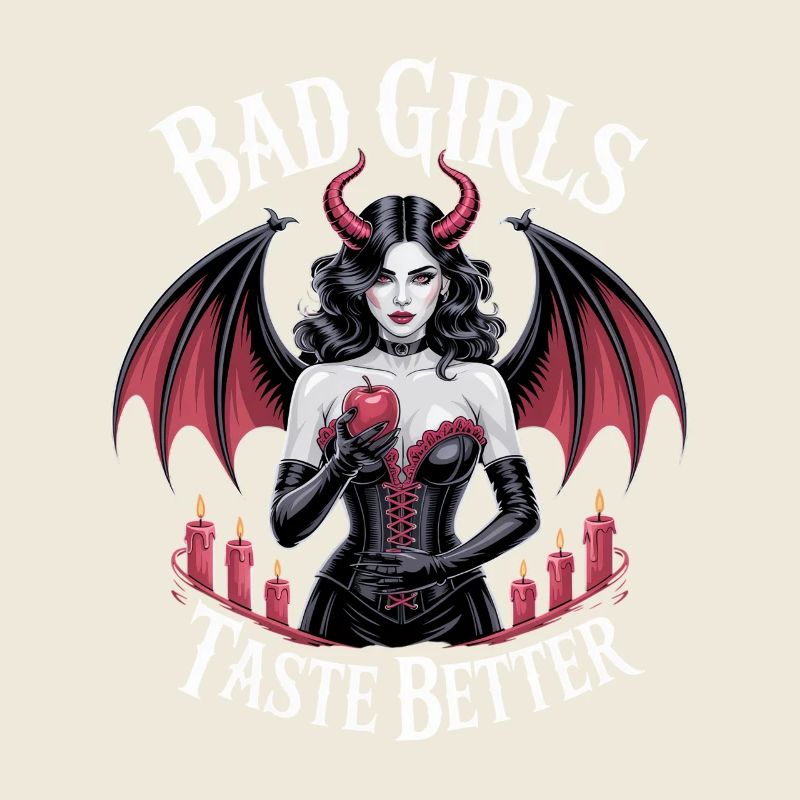 Les mauvaises filles ont meilleur goût ! Gothique Gothique Emo Baddie