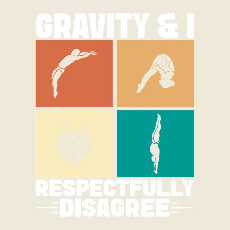 Kunstspringen Turmspringer Sprungbrett