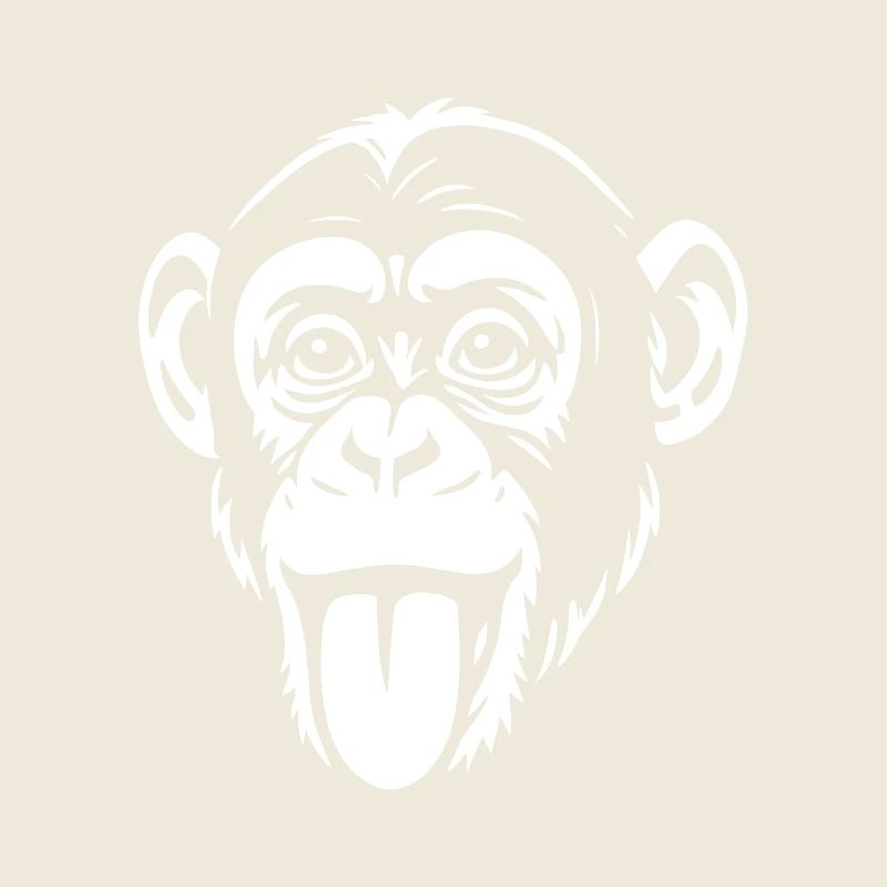Monkey - Chimpanzee - Monkey Face - Costume