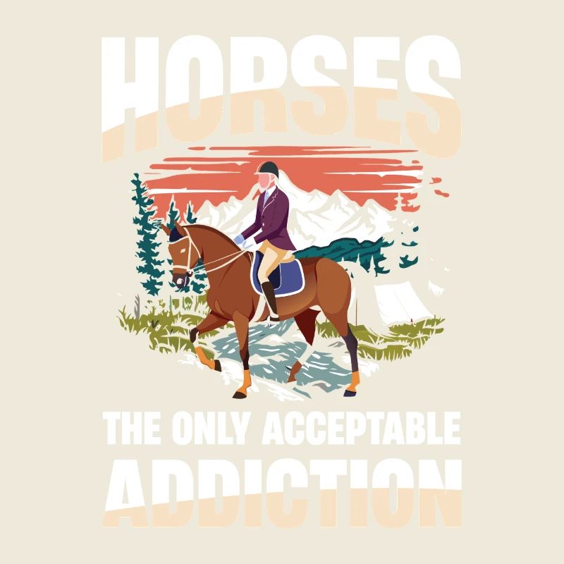 Les chevaux : la seule addiction acceptable : l’équitation