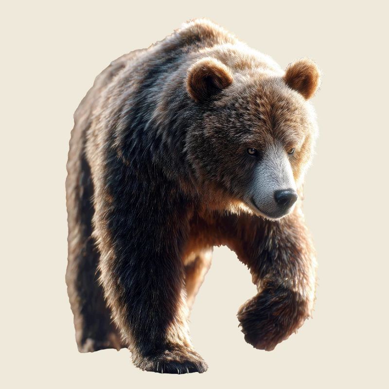 Braunbär Grizzly Bär Bärenbrüder Wald Wilde Bären