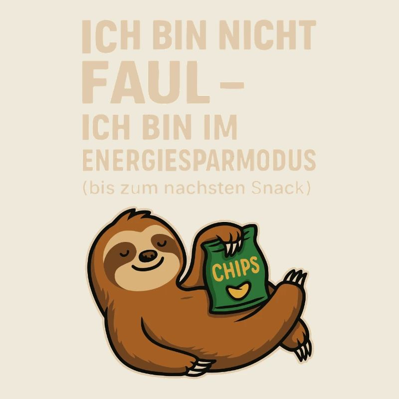 Mode d’économie d’énergie Sloth Snack Shirt