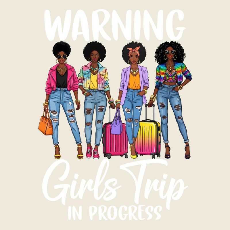 Women's trip with urban style