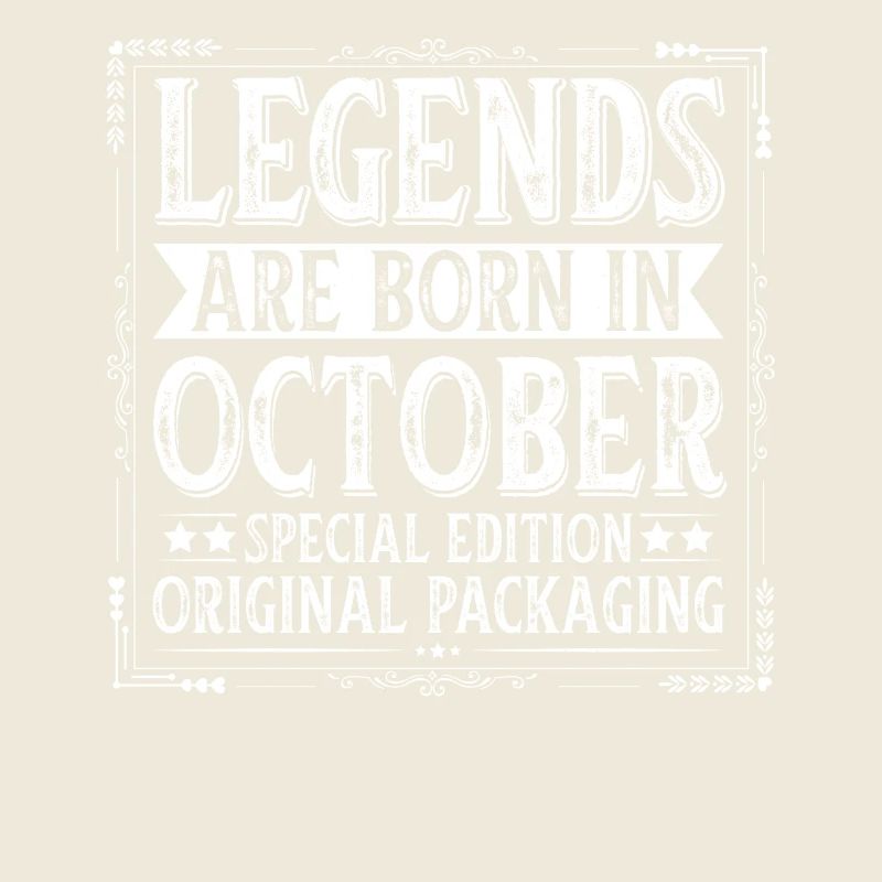 Né en octobre Légendes Édition Spéciale Anniversaire
