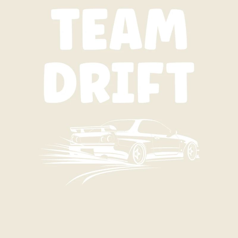 Einfarbiges Drift-Car-Design