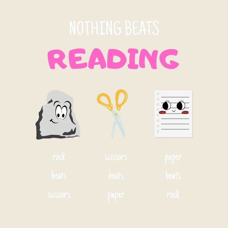 Rien ne vaut la lecture de pierre, de papier, de ciseaux