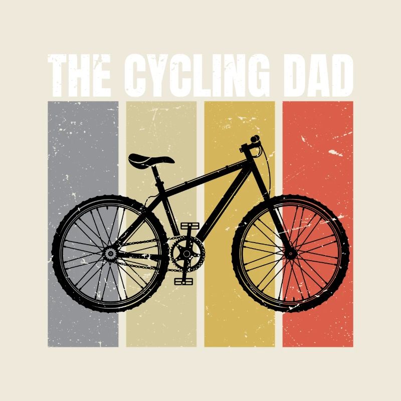 Le papa cycliste