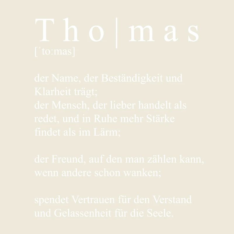 Thomas Definition Typografie 