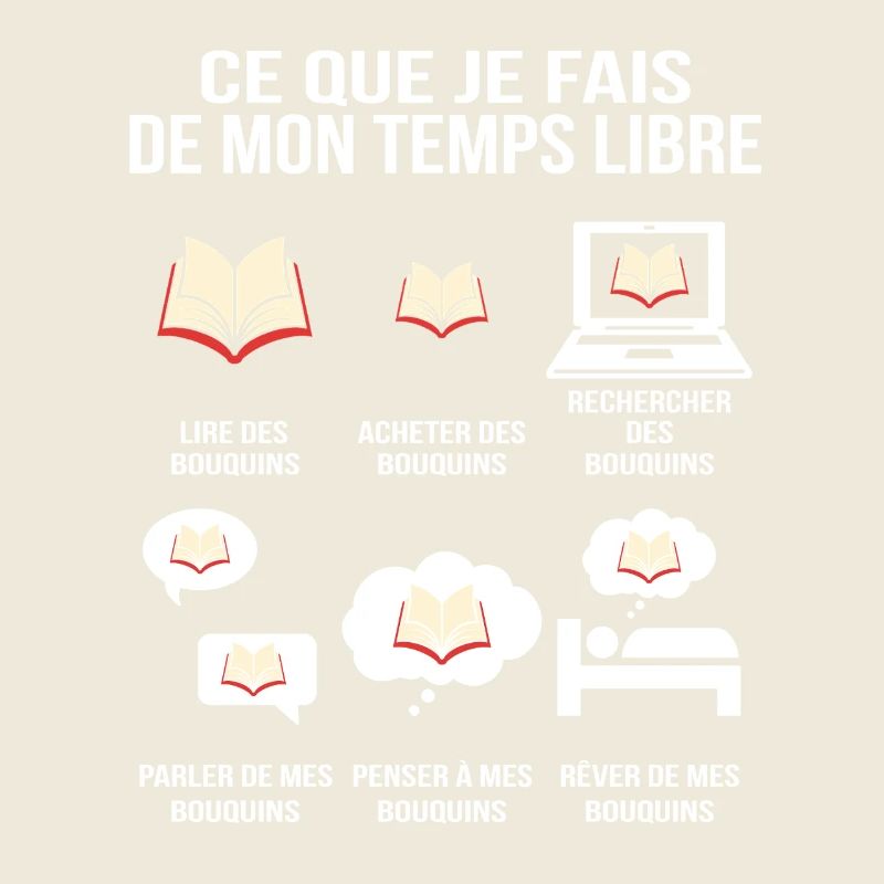 Ce que je fais de mon temps libre Bouquins Addict