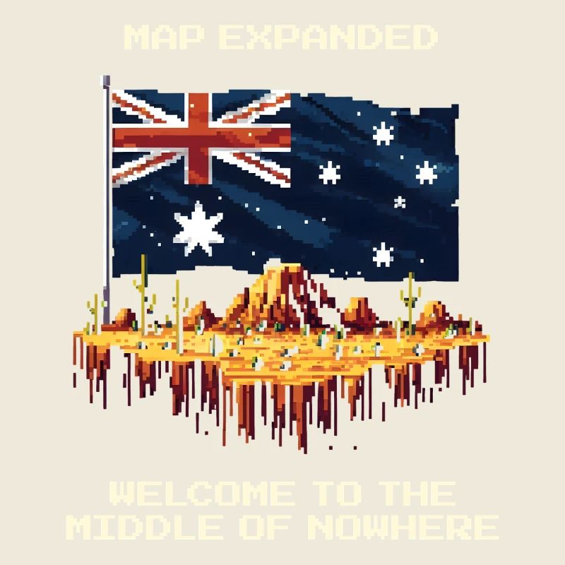 Karte erweitert: Mitte von Nirgendwo | Outback