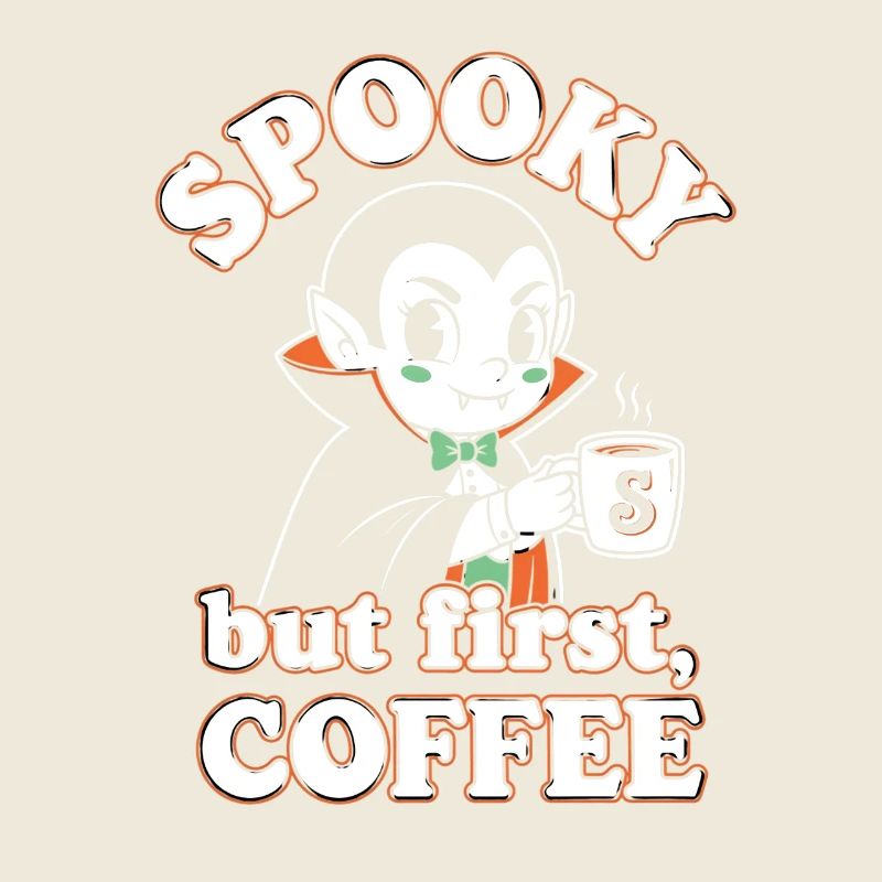 Charme de café effrayant