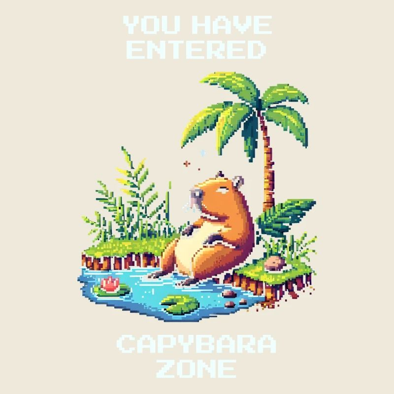 Betritt die Capybara-Zone | Capybara & Chill