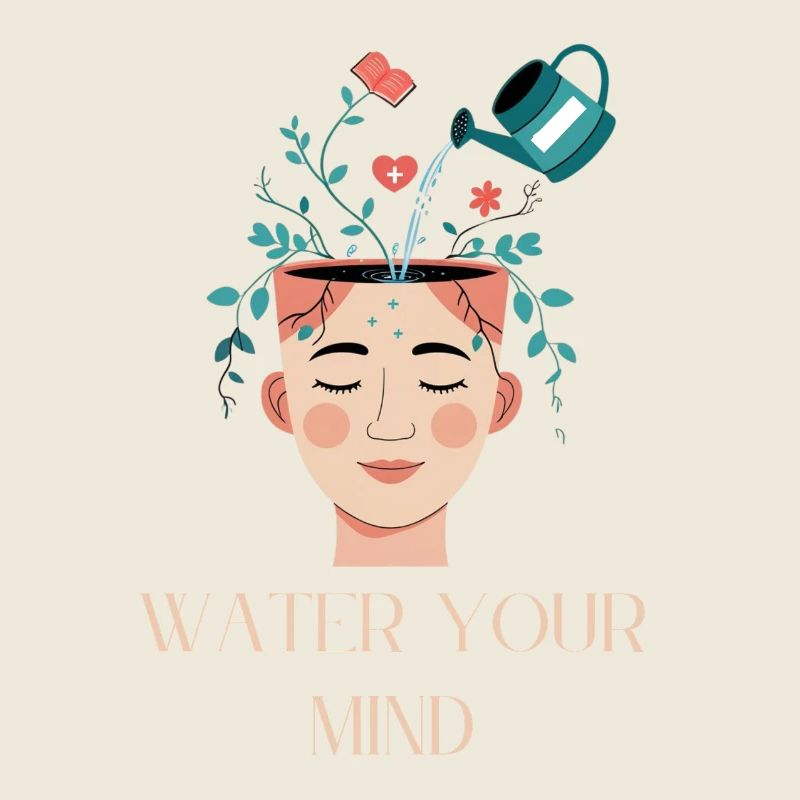 L'eau pour la conception de la mentalité des pensées
