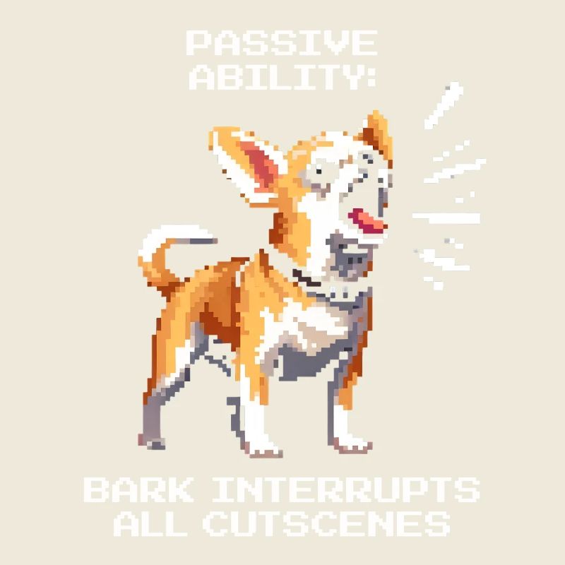 Passive: Barking stops cutscenes | Chihuahua