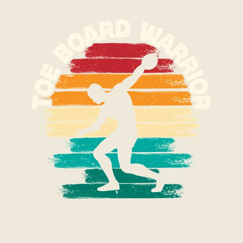 Kugelstoßen Kugelstoß Toe Board Warrior