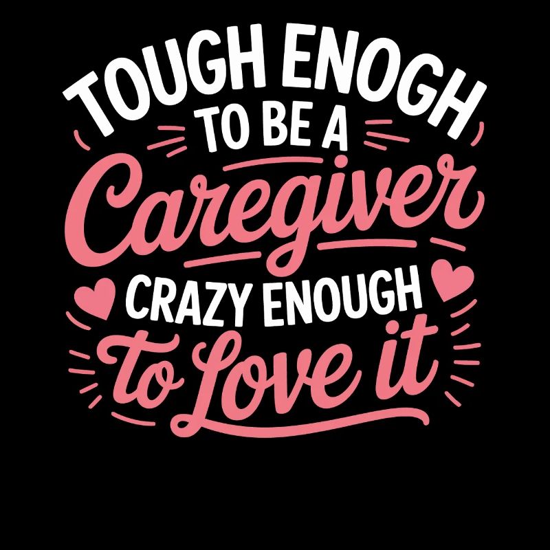 Caregiver Pride Script Pink