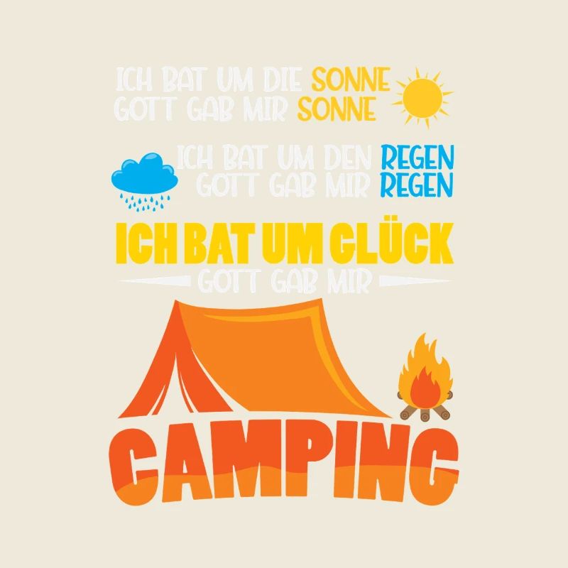 Camper Camping Wohnwagen Spruch
