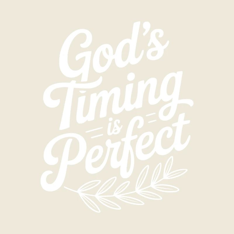 Gottes Timing ist perfekt