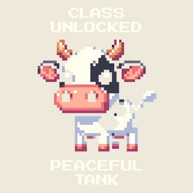 Class: Peaceful Tank | Cow Humor