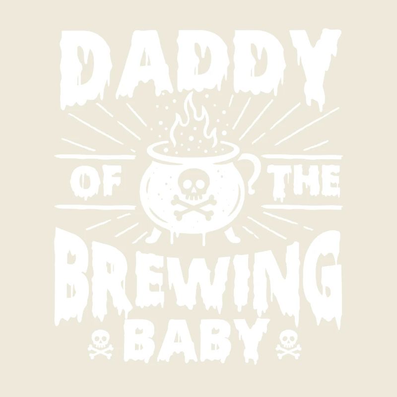 Papa du bébé brassicole Révélation d’Halloween