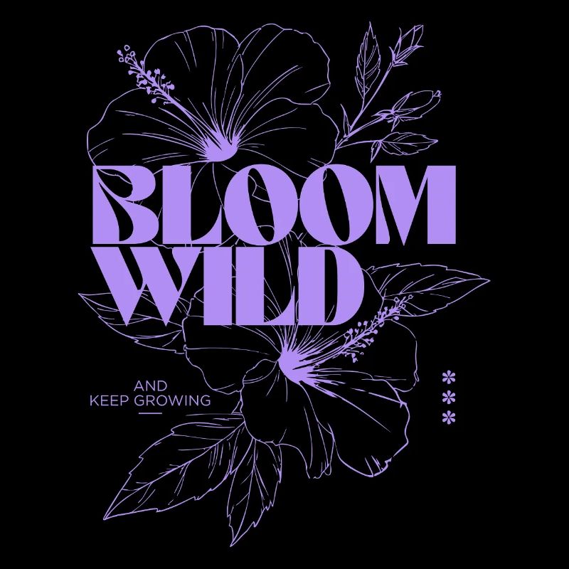 Bloom Wild Illustration botanique