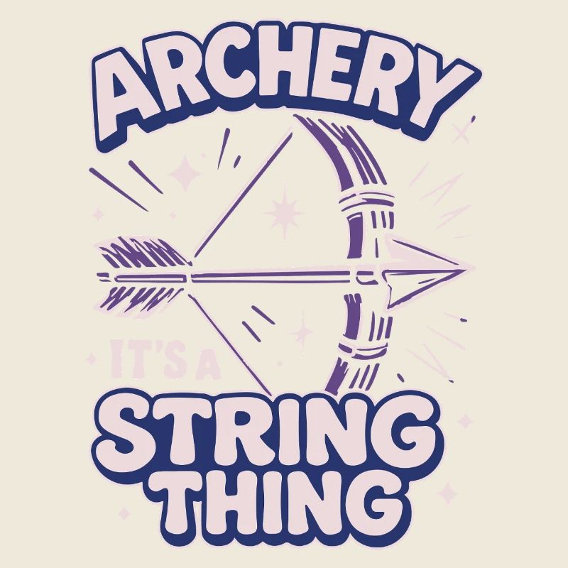 Tir à l'arc Une question d'archer de corde d'arc