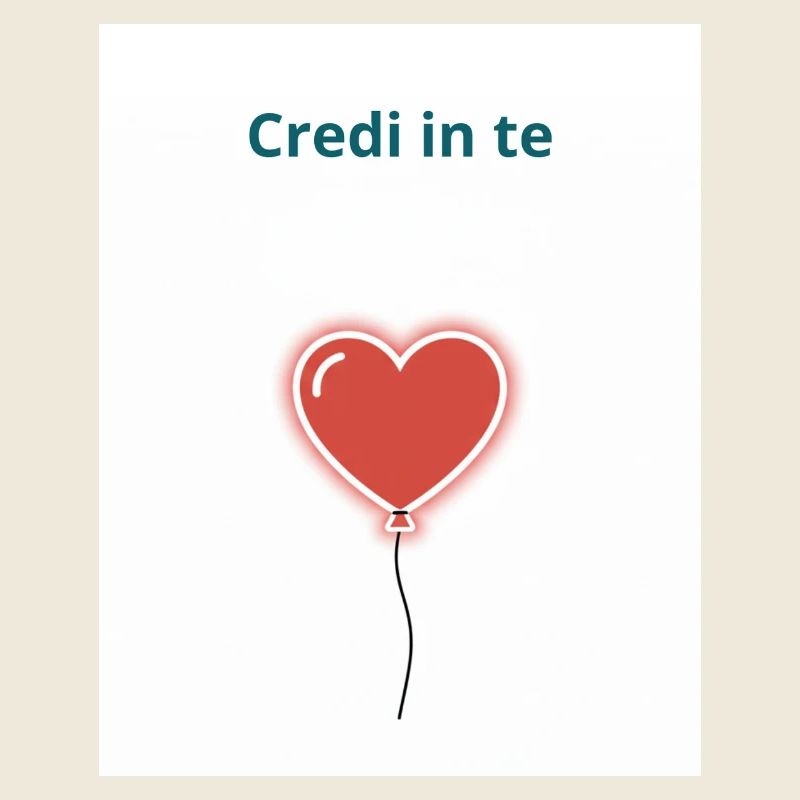 Glaube an dich selbst