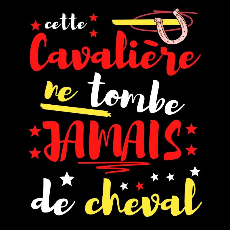 Cette Cavaliere Ne Tombe JAMAIS de cheval