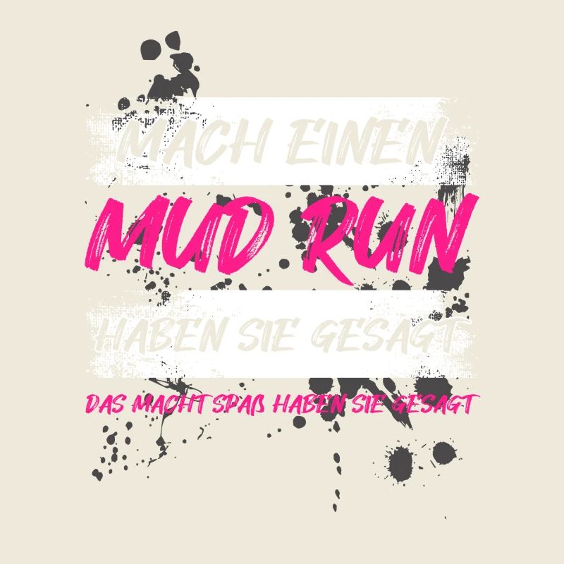 Mach einen Mud run Schlammlauf Mud Run Muddy Race