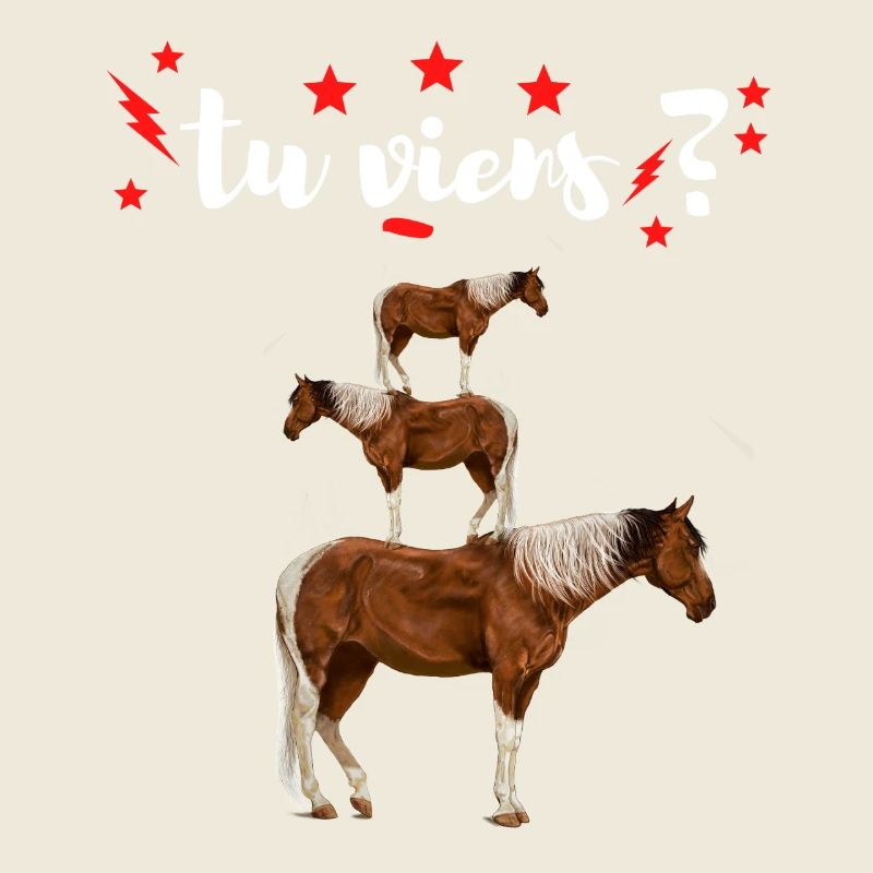 Tu Viens ? Pyramide de Chevaux 