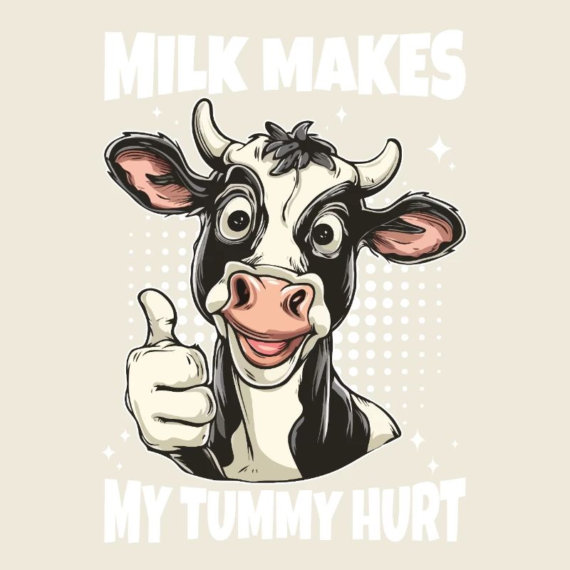 Laktose Intolerant Kuh Spruch