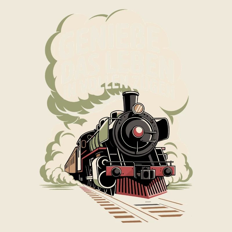 Train Profitez pleinement de la vie Chemin de fer