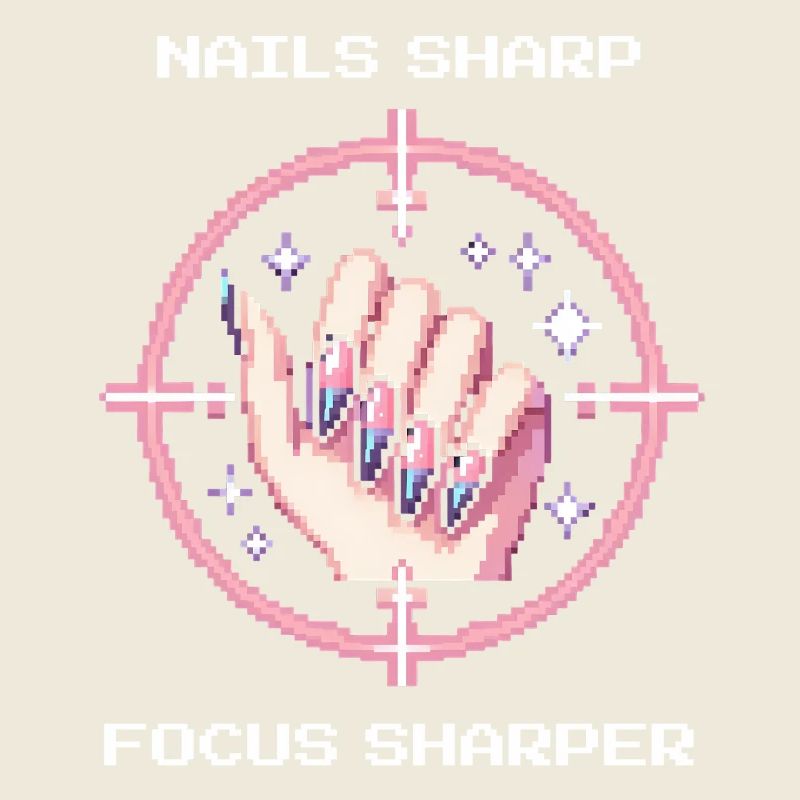 Sharp nails, even sharper focus | Girly Edge
