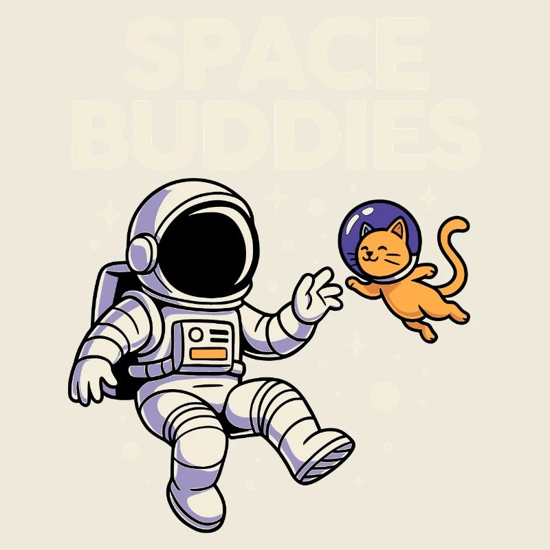 Amis de l’espace : Chat astronaute
