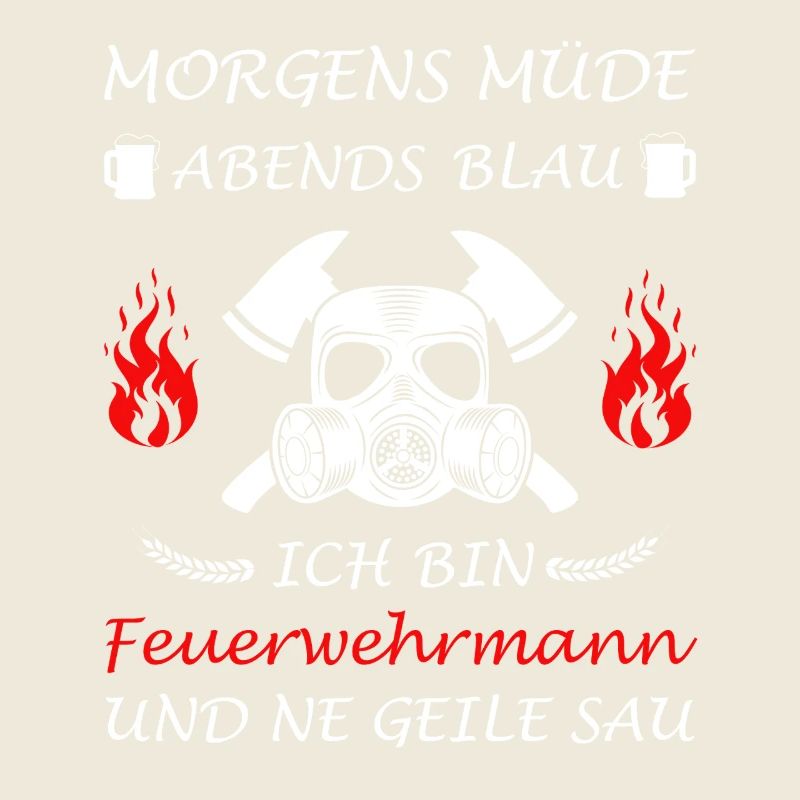 Firefighter Fire Brigade Comrade Ffw Funny