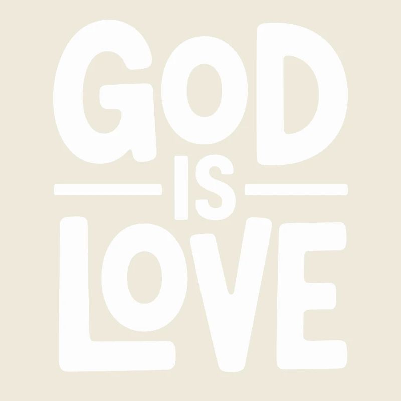 Dieu est amour Jésus Foi chrétienne