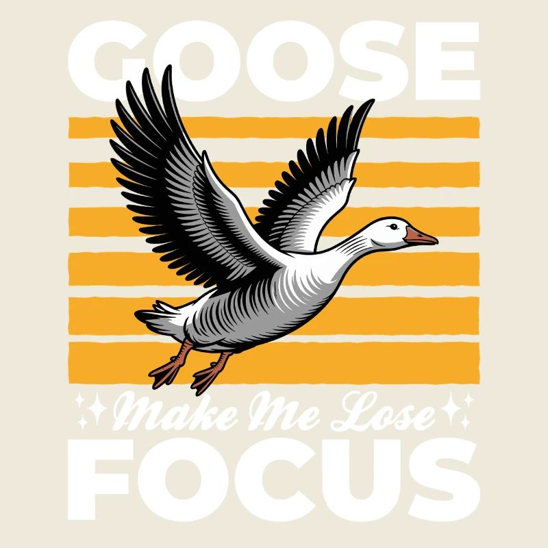 Funny Bird Goose