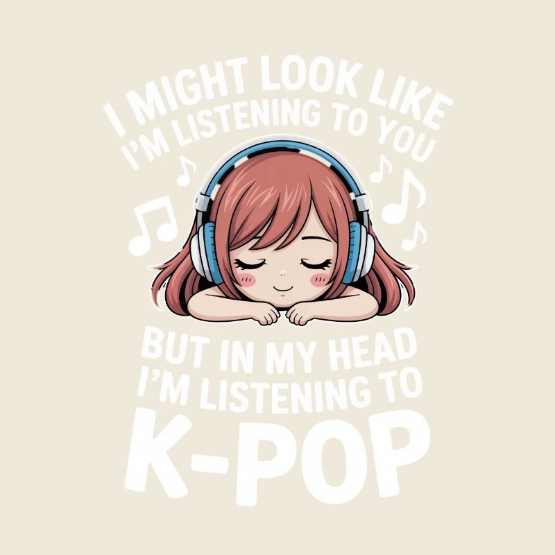 K-Pop Drôle Corée Musique Anime