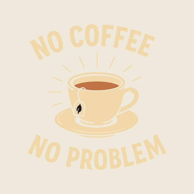 Pas de café, pas de problème – du thé au lieu d’une chemise de café