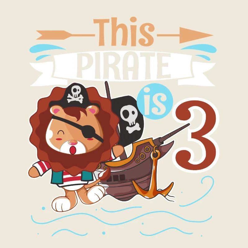 3rd Birthday Pirate