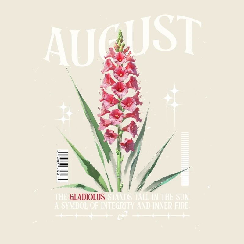 Geburtsblumen August Gladiole Geburtsblume
