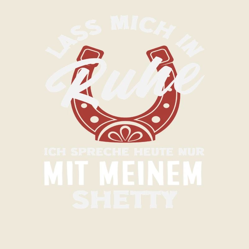 Shetty Lass In Ruhe Pferdemädchen Reiten Ponyfans