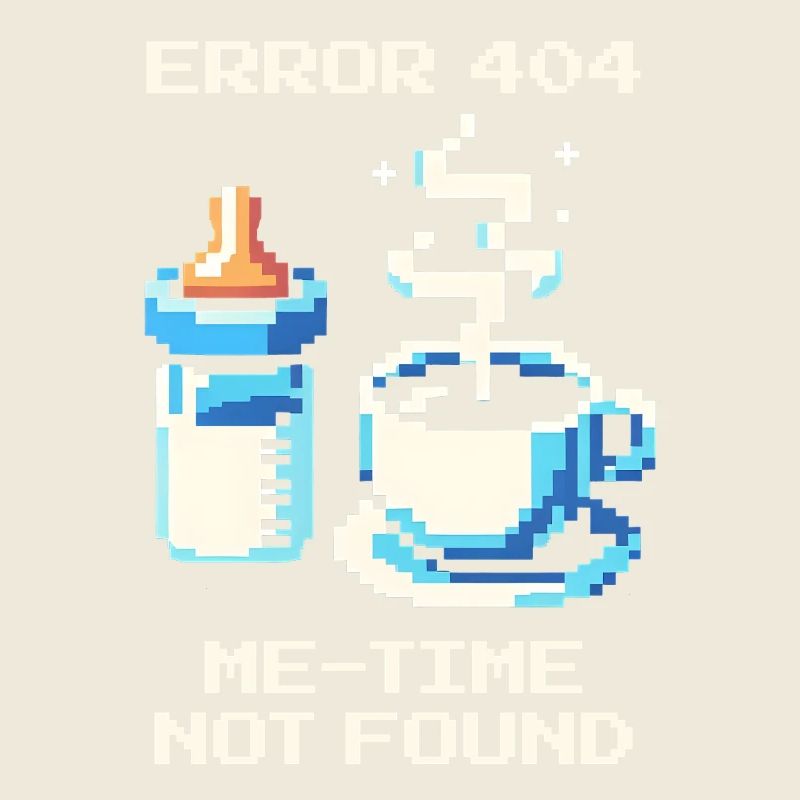 Erreur 404 : Me-Time est manquant | Maman, Café, Vie Quotidienne