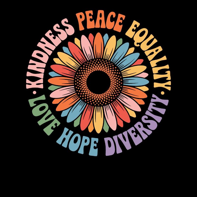 Kindness Peace Equality Love Hope Diversity