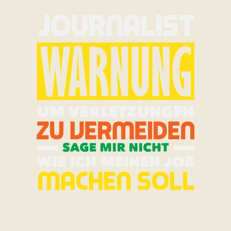 Warning Saying Investigative Reporter