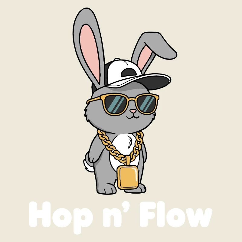 Lapin Hop n’Flow avec chaîne