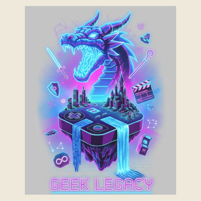 Neon Dragon on Retro Console