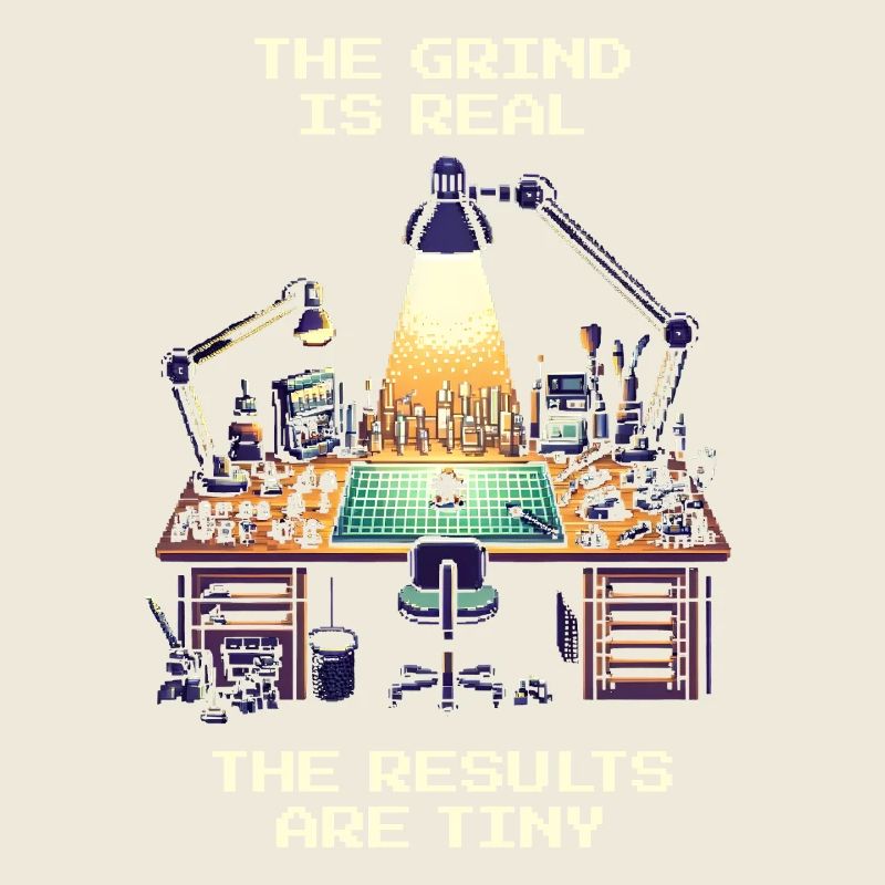 Grind is real: Result tiny | Miniatures