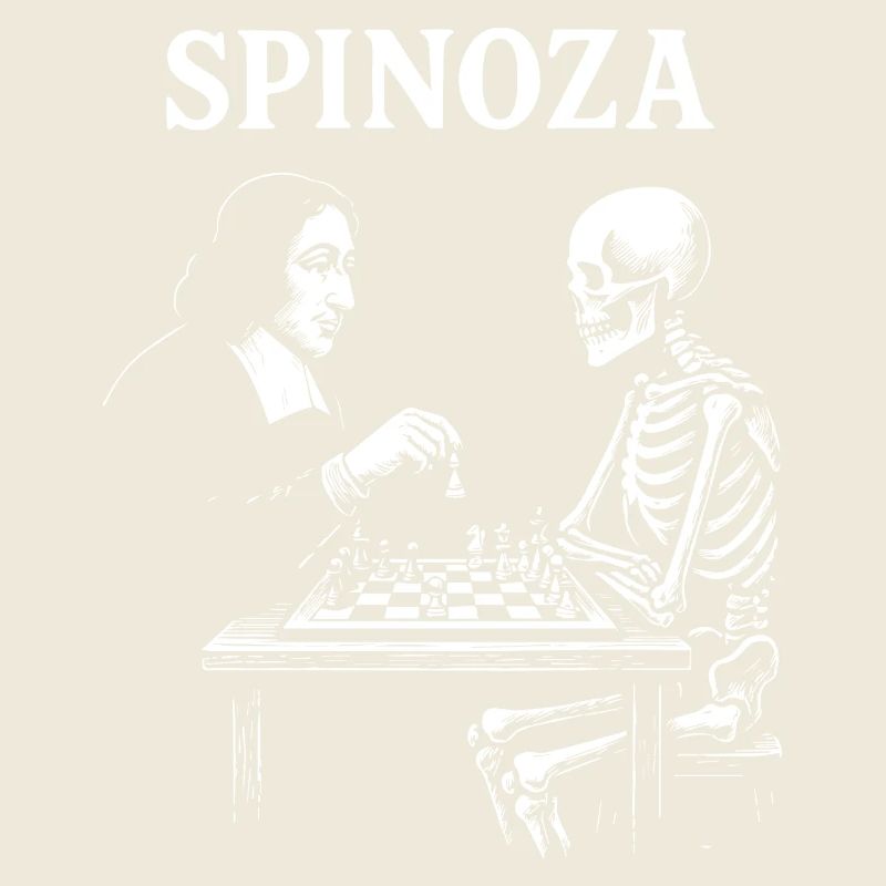 Spinoza Echecs avec squelette