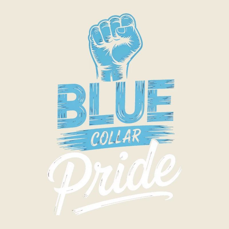 Blue Collar Arbeiter Handwerk Bauarbeiter